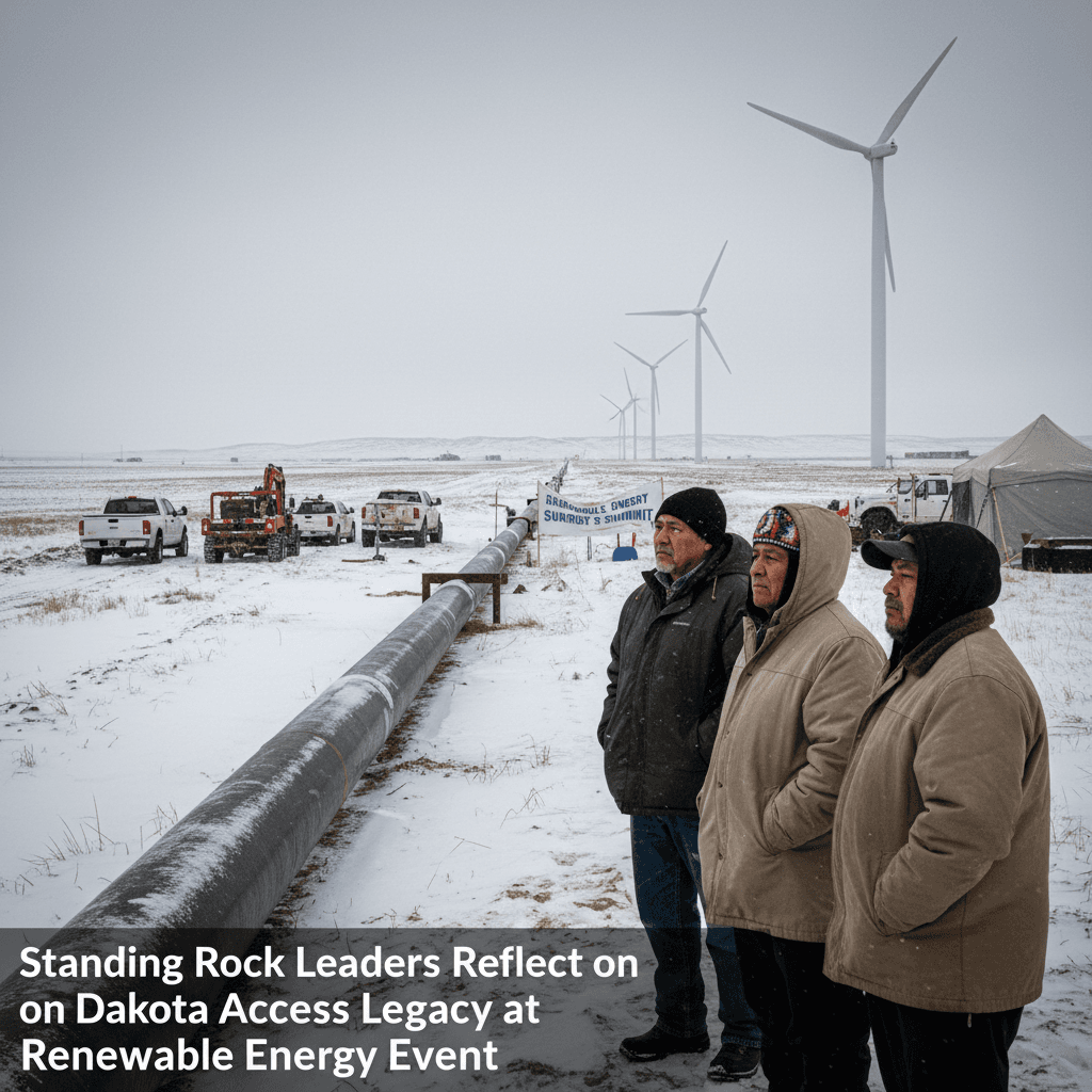 Standing Rock Leaders Reflect on Dakota Access Legacy at Renewable Energy Event - Bakken Wire